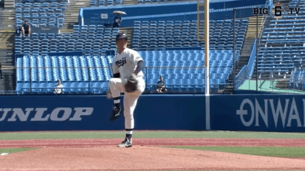 明大・蒔田稔が5安打8奪三振1失点の完投！飯森の技あり決勝打で接戦制す！【ハイライト動画 10/1 秋季東京六大学野球 法政大学vs明治大学】