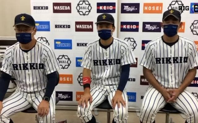 【ヒーローインタビュー】 立教大学 ​溝口智成監督・池田陽佑(③智辯和歌山) ・安藤碧(③明石商業)