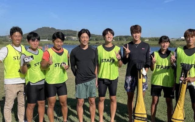 兵庫県加古川市でオリンピアン 羽根田卓也選手とカヌー体験会開催 尾野藤直樹氏「心が元気になり、明日への活力を」