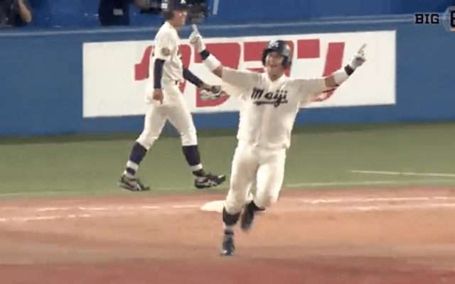 蓑尾海斗のサヨナラタイムリーで追いすがる慶大を明大が下す！【ハイライト動画 10/16 秋季東京六大学野球 慶應義塾大学vs明治大学】