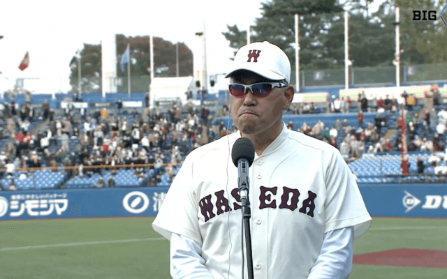 【勝利監督インタビュー】 ＜早稲田大学＞ 小宮山悟監督