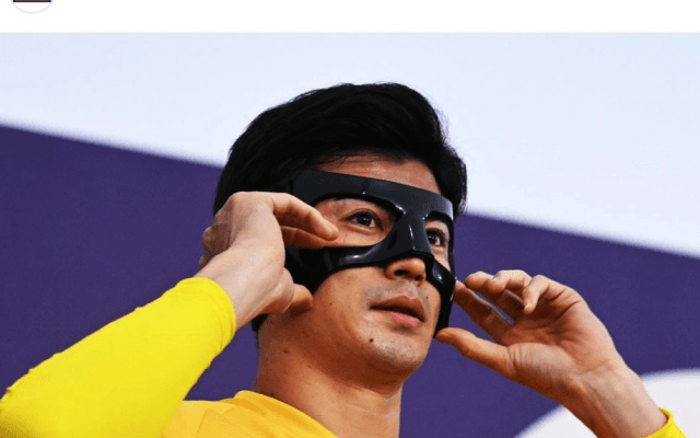 ⚽️谷口彰悟に「バッドマン2❗️」の声😍2002年⚽️日韓W杯のツネ様以来のフェイスガードが話題に