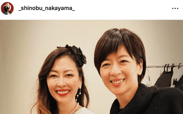 🌈中山忍、姉・中山美穂とまたまた２S😍加圧トレーニングに「凄いです❣️」 の声も😵