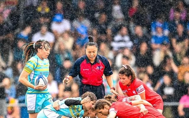 レフリーでの五輪出場を目指すラグビー元日本代表・桑井亜乃「決勝で笛を吹かなければ意味がない」