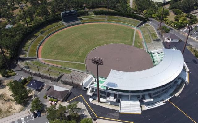 2030年へ向け準備が進む、島根の聖地・浜山公園野球場