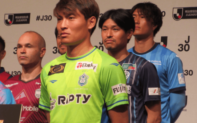 湘南・町野修斗「開幕で勝利するために、厳しいキャンプを耐えてきた」2023 Jリーグキックオフカンファレンス