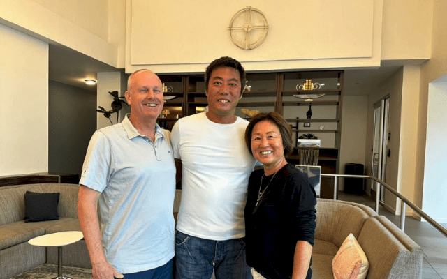 ヌートバー両親と3S😵上原浩治に👍いいね続々❣️「😊巨人ファンみたいですね‼️」