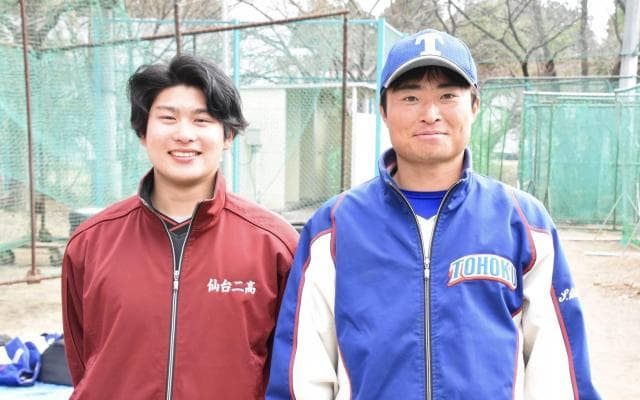 部員34人中、宮城の高校出身者はわずか3人…東北大硬式野球部の「仙台二高同級生コンビ」は“宮城で文武両道”を貫く