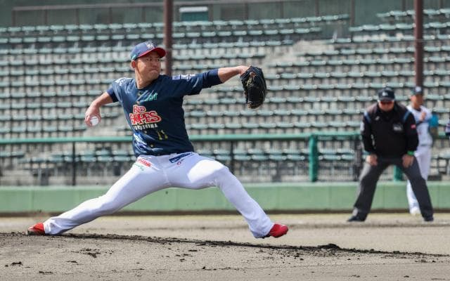 「早稲田三羽烏」最後の1人、福井優也（福島レッドホープス）は納得するまで投げる