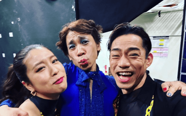 😵織田信成、変な写真⁉️SNS反響「かなちゃん大ちゃんお疲れ様でした❣️」