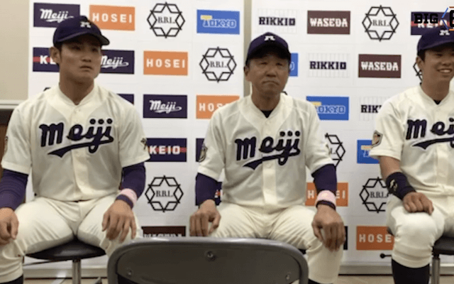 【ヒーローインタビュー】明治大学 ​田中武宏監督・上田希由翔(④愛産大三河)・杉崎成(③東海大菅生)