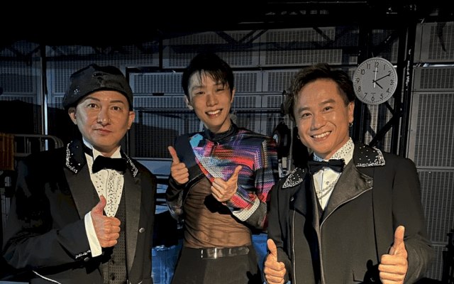 ISSA、羽生結弦と3Sに😍大反響「素敵な写真ありがとう❤️」「お疲れ様でしたぁ❤️」