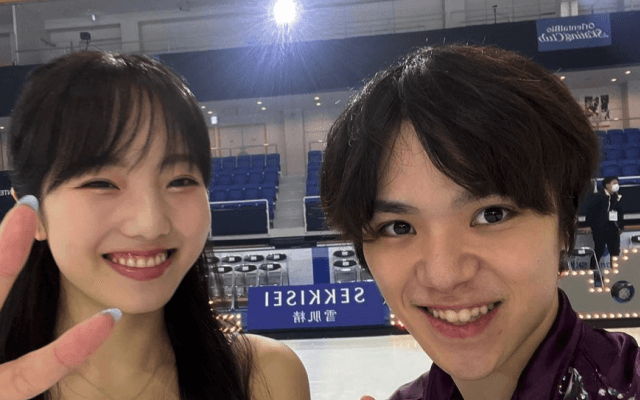 ⛸宇野昌磨と交際宣言💖本田真凜、幼少期を回想し「自分とスケートを信じてねと言いたい」