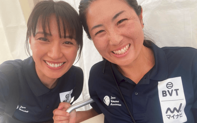 ビーチの妖精💖浅尾美和＆西堀健実ペア、最新ショットに反響