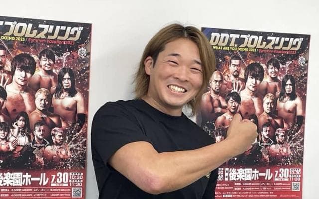 【DDTプロレス 小嶋斗偉】The37KAMIINAの強い絆を胸にベルト奪取へ挑む