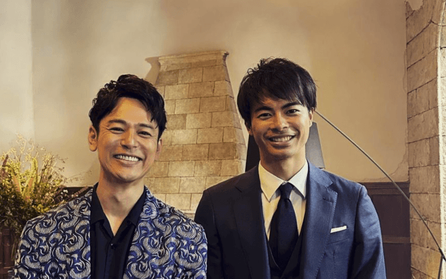 「サッカー&俳優界のイケメン(´∀｀*)ノ」⚽️三笘薫、妻夫木聡と2S❣️