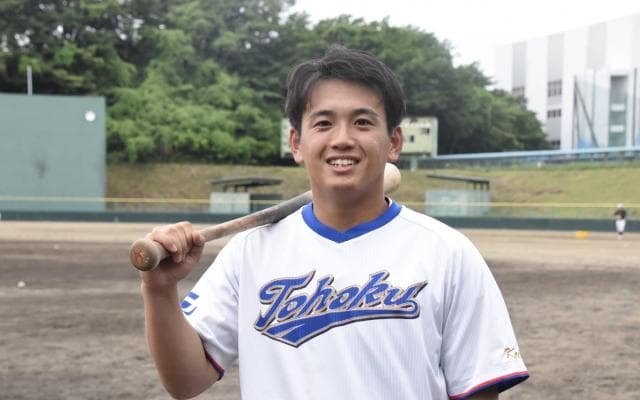 大学3年間リーグ戦未出場も4年目の春に「最多安打」　東北学院大・山中海渡の心は折れなかった