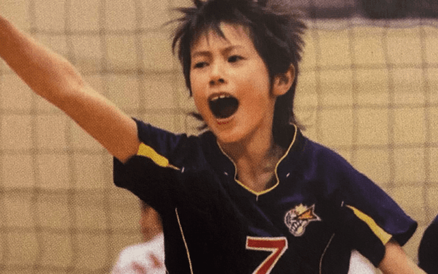 🏐クイズ❣️👦この少年、誰❓ヒントは🇯🇵〇〇選手😋「ちびラン❤️可愛いw」