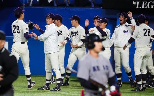 3連覇中の明大に“新顔”の活躍　田中監督「学年に関係なくいい選手を使っている」