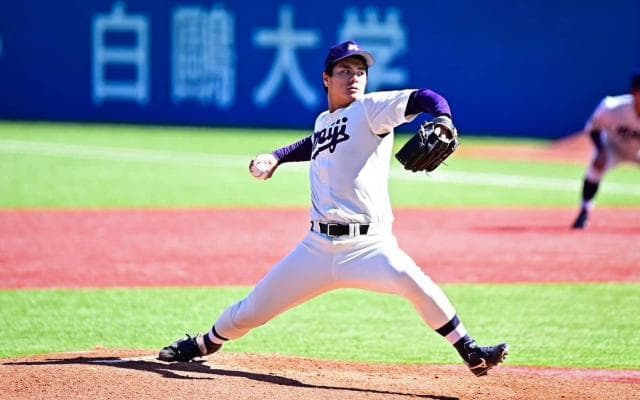 「1回戦先発はエースの場所」　明大・蒔田が打球頭部直撃も…志願の続投で6回無失点