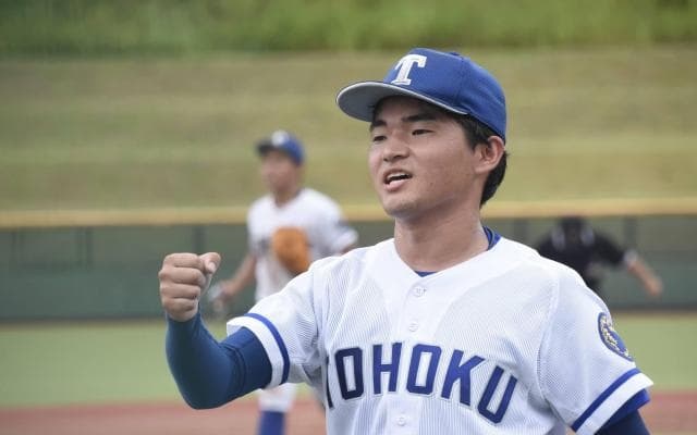 東北大・佐藤昴　「進化」続ける“国立大の星”が仙台六大学を代表する投手になるまで