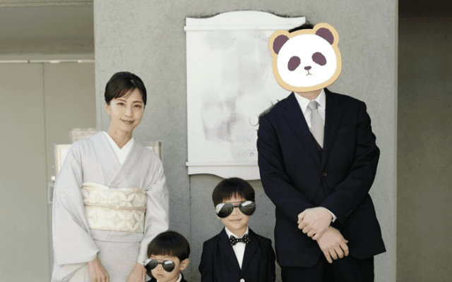 「素敵なお着物！」安田美沙子、卒園式で顔出し家族ショット大反響