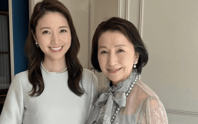 三田アナ、激似の母娘ショットに絶賛の声「お美しい」「びゅーてふぉー」