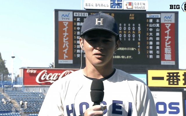 【ヒーローインタビュー】法政大学 武川廉(④滋賀学園)