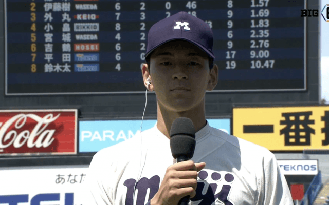 【ヒーローインタビュー】明治大学 髙須大雅(③静岡)