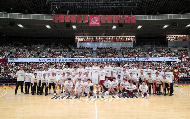 ニック・ファジーカス 引退試合「NICK THE LAST GAME」共に戦い続けたメンバーが一堂に集結「一緒にプレーできたのは本当に誇りです」