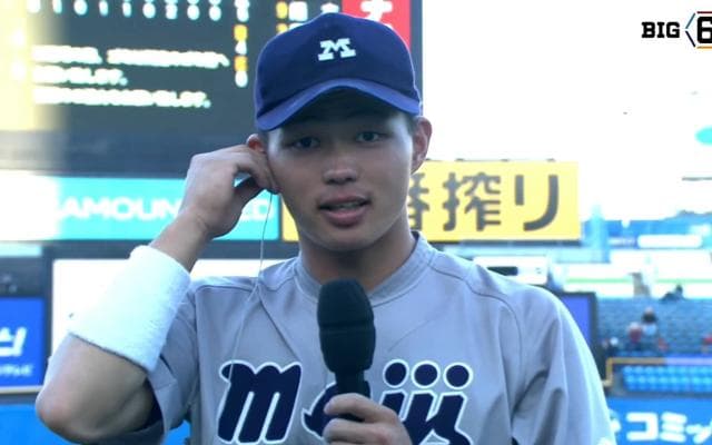 【ヒーローインタビュー】明治大学 榊原七斗(②報徳学園)