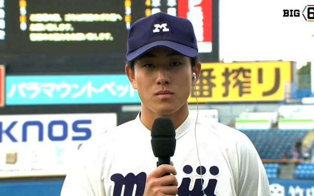 【ヒーローインタビュー】明治大学 木本圭一(③桐蔭学園)