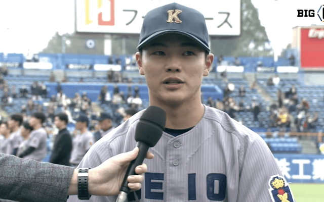 【ヒーローインタビュー】慶應義塾大学 本間颯太朗(④慶應)