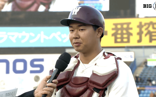 【ヒーローインタビュー】早稲田大学 印出太一(④中京大中京)