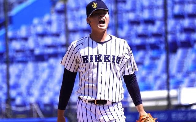 立大エース小畠の熱投でリベンジ…2戦連続先発計221球「落とせない試合」で雄叫び
