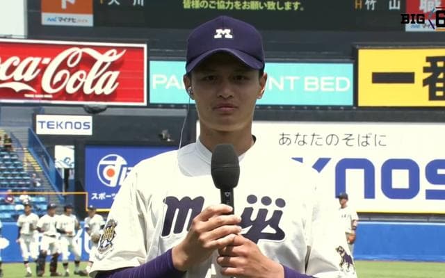 【ヒーローインタビュー】明治大学 毛利海大(④福岡大大濠)