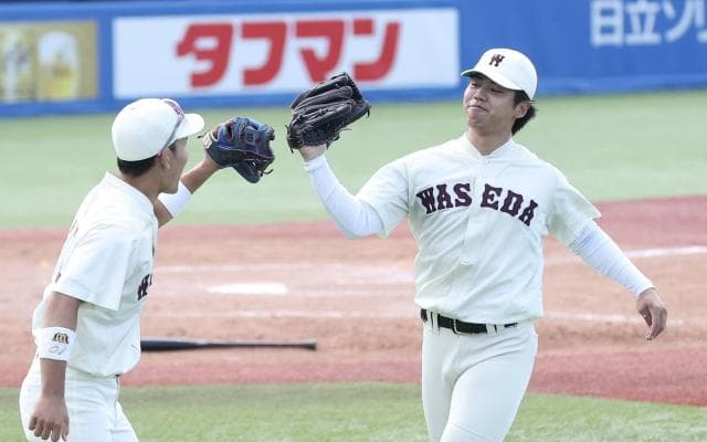 早大“沖縄のコナン”が窮地救った…前日エースで黒星も初完投初完封でリベンジ