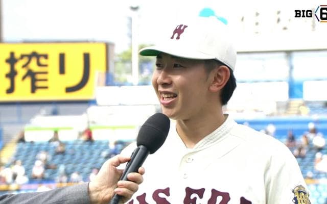 【ヒーローインタビュー】早稲田大学 伊藤樹(④仙台育英)