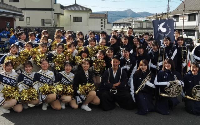 東洋大学應援指導部に聞く応援の魅力　71名の「共鳴」で勝利を後押し