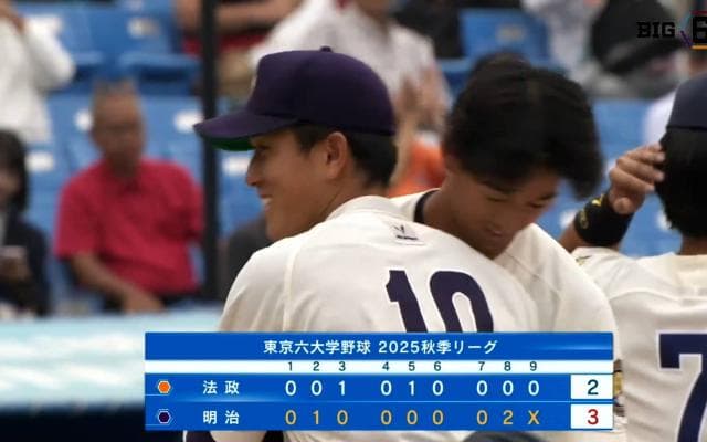 【ハイライト】法政大学 対 明治大学