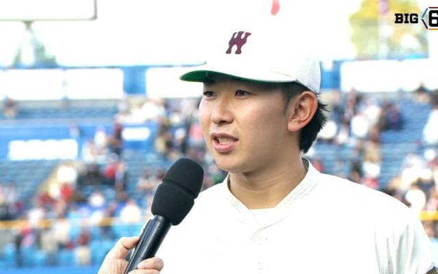 【ヒーローインタビュー】早稲田大学 伊藤樹(④仙台育英)