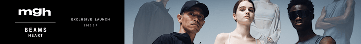 mgh × BEAMS HEART　記事中