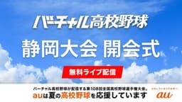 夏の高校野球 静岡大会
開会式
