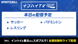 夏季インターハイ
サッカー、バドミントン、レスリング