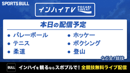 夏季インターハイ
バレーボールほか