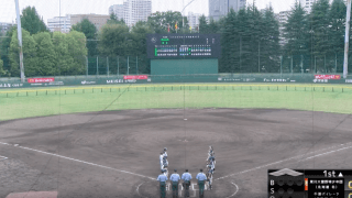 マクドナルド・トーナメント3回戦 府中市民球場 2試合目 不動パイレーツ vs. 東川大雪野球少年団