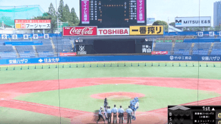 マクドナルド・トーナメント3回戦 明治神宮野球場 1試合目 長曽根ストロングス vs. 豊上ジュニアーズ