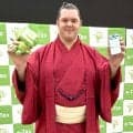幕内・獅司が一日税務署長に就任　スマホ申告とキャッシュレス納付をＰＲ　春場所へ「獅司のいい相撲を見せたい」