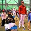「野球を好きでいてほしい」　楽天と宮城県高野連が小学生に野球教室
