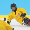 「想像以上に感激」パラアイスホッケー日本代表　パラ開幕前に初練習